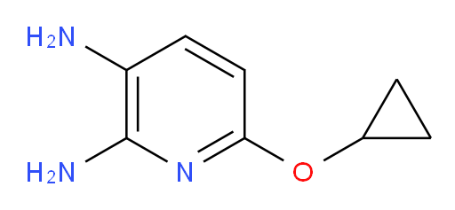 6-cyclopropoxypyridine-2,3-diamine