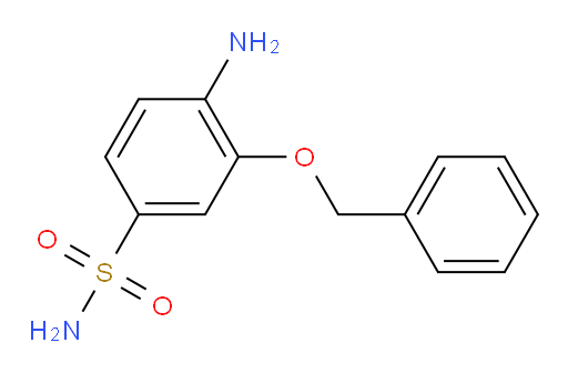4-amino-3-(benzyloxy)benzene-1-sulfonamide