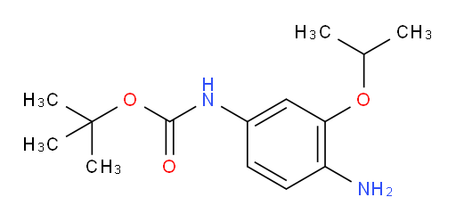 tert-butyl N-[4-amino-3-(propan-2-yloxy)phenyl]carbamate