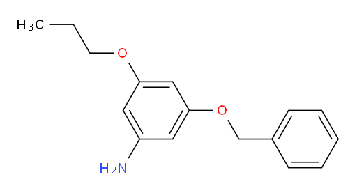 3-(benzyloxy)-5-propoxyaniline