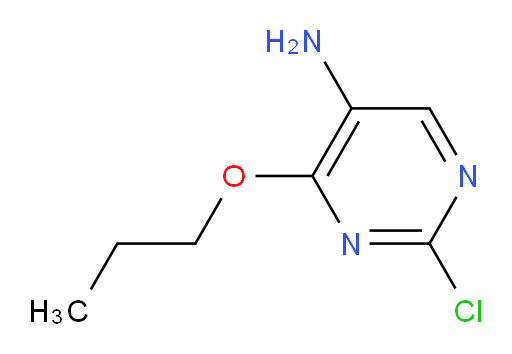 2-chloro-4-propoxypyrimidin-5-amine