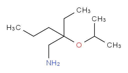 3-(aminomethyl)-3-(propan-2-yloxy)hexane