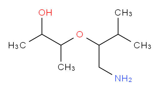 3-[(1-amino-3-methylbutan-2-yl)oxy]butan-2-ol