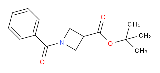tert-butyl 1-benzoylazetidine-3-carboxylate