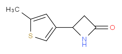 4-(5-methylthiophen-3-yl)azetidin-2-one