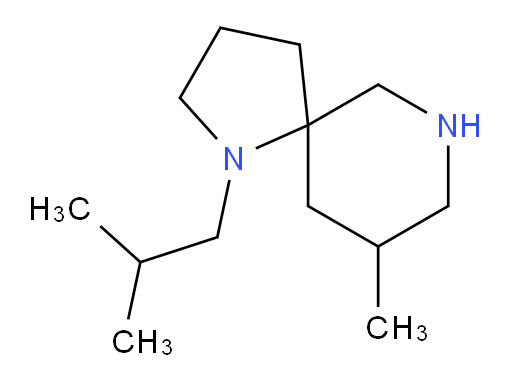 9-methyl-1-(2-methylpropyl)-1,7-diazaspiro[4.5]decane
