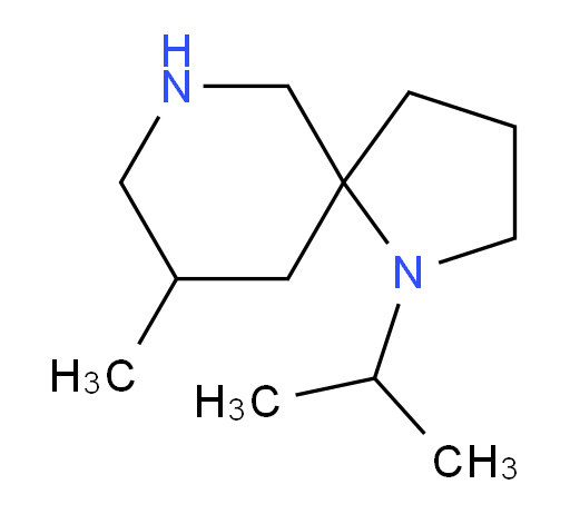 9-methyl-1-(propan-2-yl)-1,7-diazaspiro[4.5]decane