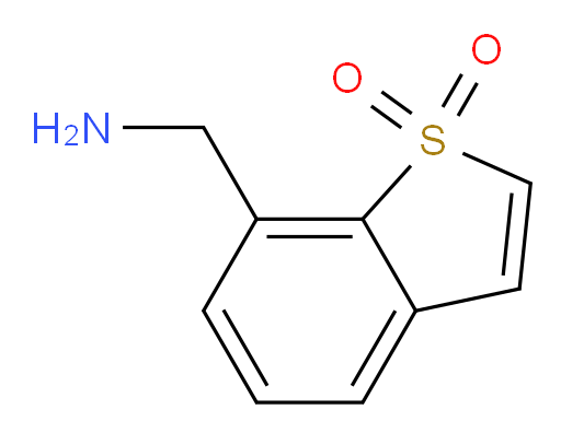 7-(aminomethyl)-1lambda6-benzothiophene-1,1-dione