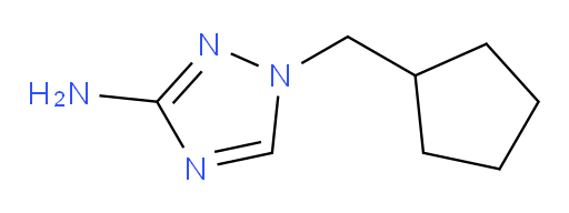 1-(cyclopentylmethyl)-1H-1,2,4-triazol-3-amine