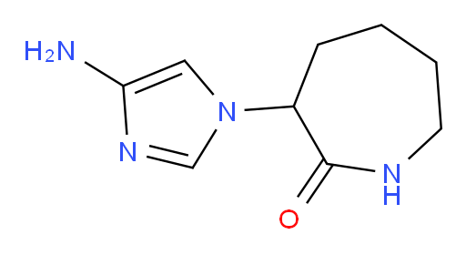 3-(4-amino-1H-imidazol-1-yl)azepan-2-one