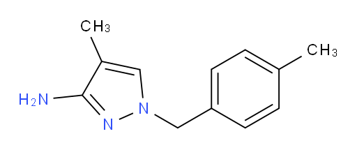 4-methyl-1-[(4-methylphenyl)methyl]-1H-pyrazol-3-amine