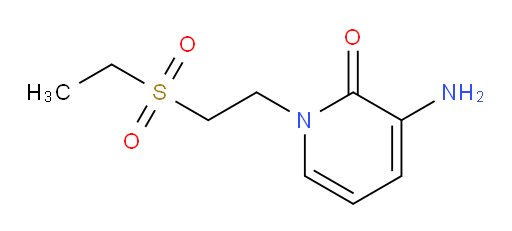 3-amino-1-[2-(ethanesulfonyl)ethyl]-1,2-dihydropyridin-2-one