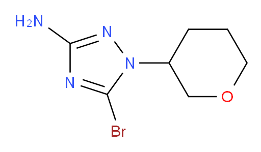 5-bromo-1-(oxan-3-yl)-1H-1,2,4-triazol-3-amine