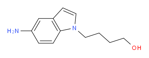 4-(5-amino-1H-indol-1-yl)butan-1-ol
