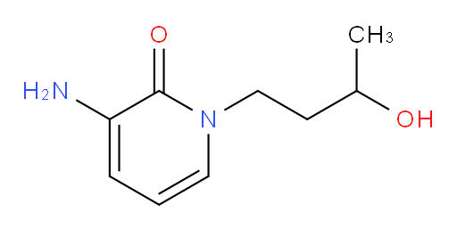 3-amino-1-(3-hydroxybutyl)-1,2-dihydropyridin-2-one