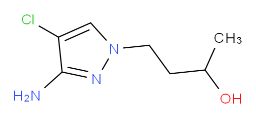4-(3-amino-4-chloro-1H-pyrazol-1-yl)butan-2-ol
