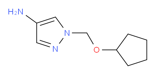 1-[(cyclopentyloxy)methyl]-1H-pyrazol-4-amine