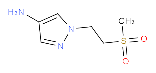 1-(2-methanesulfonylethyl)-1H-pyrazol-4-amine