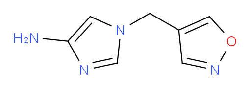 1-[(1,2-oxazol-4-yl)methyl]-1H-imidazol-4-amine