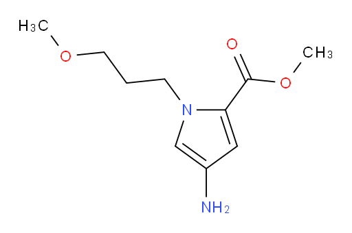 methyl 4-amino-1-(3-methoxypropyl)-1H-pyrrole-2-carboxylate