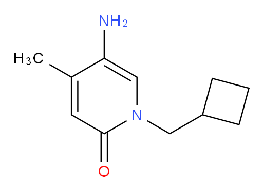5-amino-1-(cyclobutylmethyl)-4-methyl-1,2-dihydropyridin-2-one