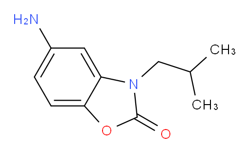 5-amino-3-(2-methylpropyl)-2,3-dihydro-1,3-benzoxazol-2-one