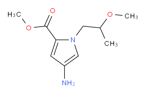 methyl 4-amino-1-(2-methoxypropyl)-1H-pyrrole-2-carboxylate