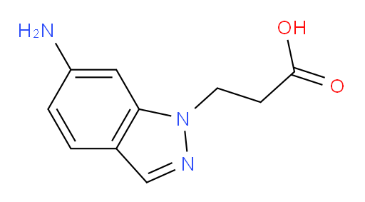 3-(6-amino-1H-indazol-1-yl)propanoic acid