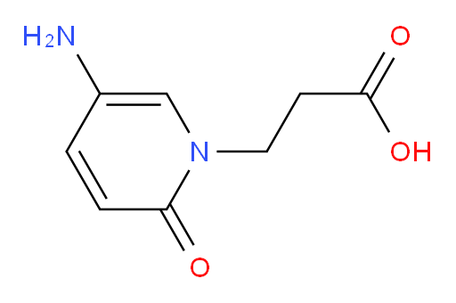 3-(5-amino-2-oxo-1,2-dihydropyridin-1-yl)propanoic acid