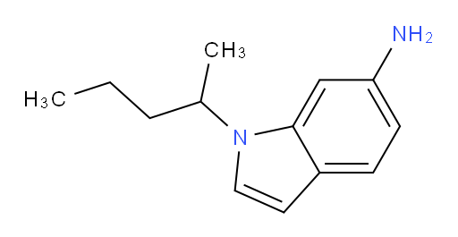 1-(pentan-2-yl)-1H-indol-6-amine