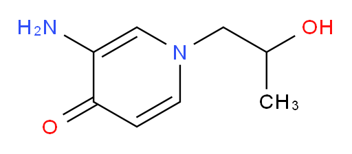 3-amino-1-(2-hydroxypropyl)-1,4-dihydropyridin-4-one