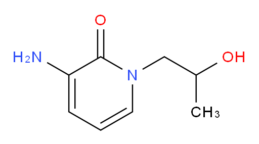 3-amino-1-(2-hydroxypropyl)-1,2-dihydropyridin-2-one