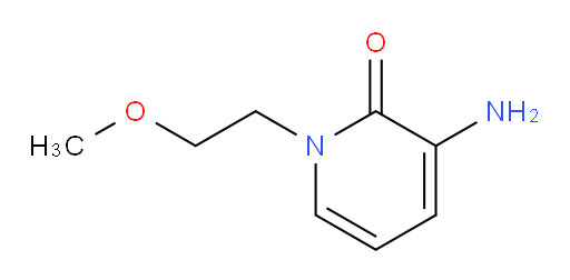 3-amino-1-(2-methoxyethyl)-1,2-dihydropyridin-2-one