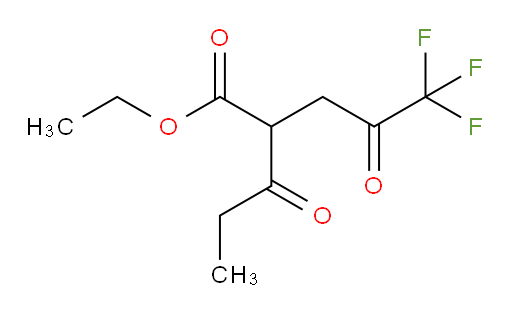 ethyl 5,5,5-trifluoro-4-oxo-2-propanoylpentanoate