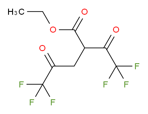 ethyl 5,5,5-trifluoro-4-oxo-2-(trifluoroacetyl)pentanoate