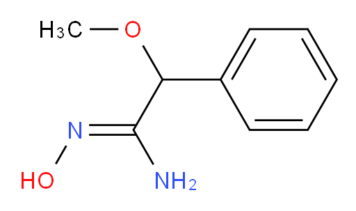 N'-hydroxy-2-methoxy-2-phenylethanimidamide