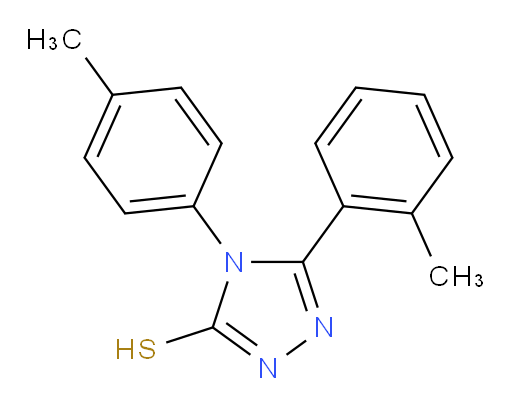 5-(2-methylphenyl)-4-(4-methylphenyl)-4H-1,2,4-triazole-3-thiol