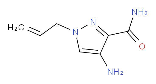 4-amino-1-(prop-2-en-1-yl)-1H-pyrazole-3-carboxamide