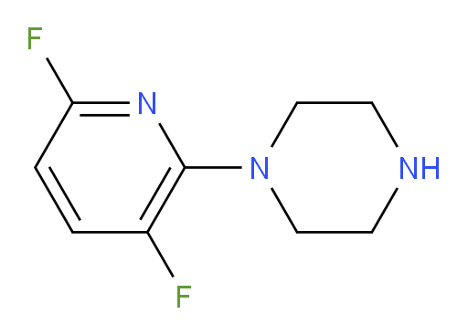 1-(3,6-difluoropyridin-2-yl)piperazine