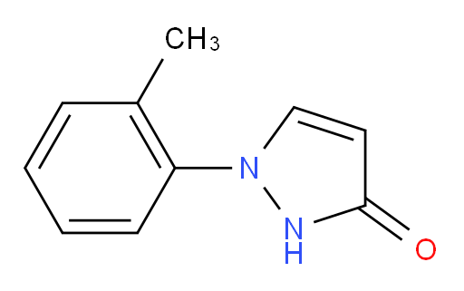 1-(2-methylphenyl)-2,3-dihydro-1H-pyrazol-3-one