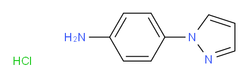 4-(1H-pyrazol-1-yl)aniline hydrochloride
