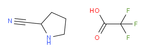 pyrrolidine-2-carbonitrile 2,2,2-trifluoroacetate