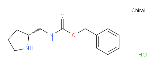 (R)-benzyl (pyrrolidin-2-ylmethyl)carbamate hydrochloride