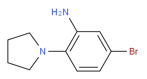 5-bromo-2-(pyrrolidin-1-yl)aniline