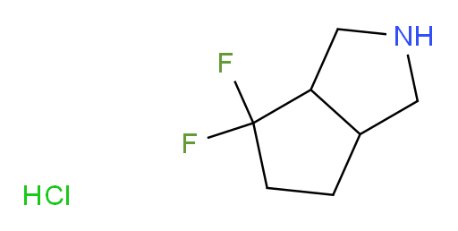 4,4-difluoro-octahydrocyclopenta[c]pyrrole hydrochloride