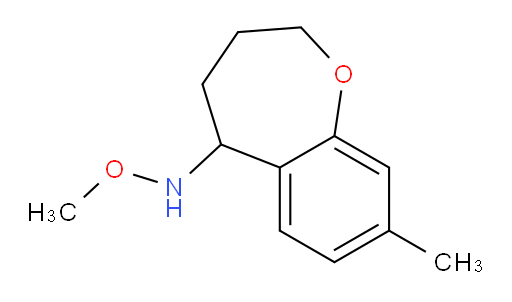 N-methoxy-8-methyl-2,3,4,5-tetrahydro-1-benzoxepin-5-amine