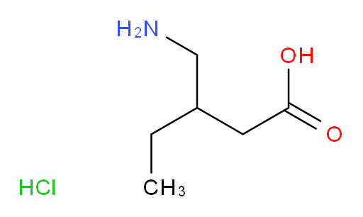 3-(aminomethyl)pentanoic acid hydrochloride