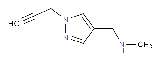 methyl({[1-(prop-2-yn-1-yl)-1H-pyrazol-4-yl]methyl})amine