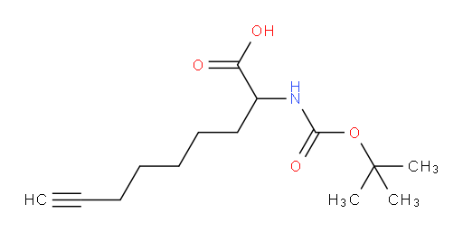 2-{[(tert-butoxy)carbonyl]amino}non-8-ynoic acid