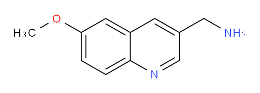 (6-methoxyquinolin-3-yl)methanamine
